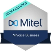 Badge Tech Certified MiVoice Business